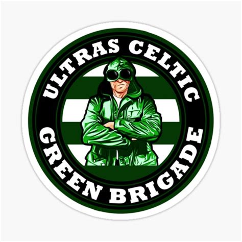 "Green Brigade ULTRAS -Celtic FC- " Sticker for Sale by CharmMini ...