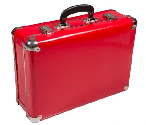 Medium Travel Suitcase – RED – Knox and Floyd Imports