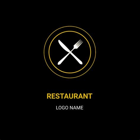 Restaurant logo Template | PosterMyWall