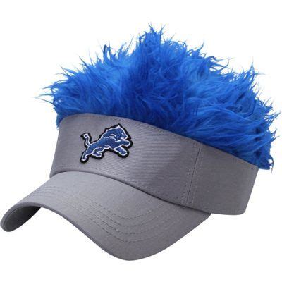 Detroit Lions Flair Hair Visor | Hair with flair, Lions, Visor