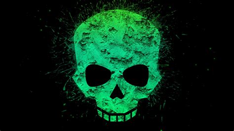 Download Dark Skull 4k Ultra HD Wallpaper