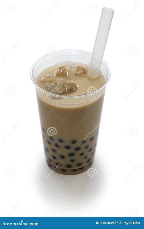 Taiwanese bubble tea stock image. Image of tapioca, pearl - 116283977