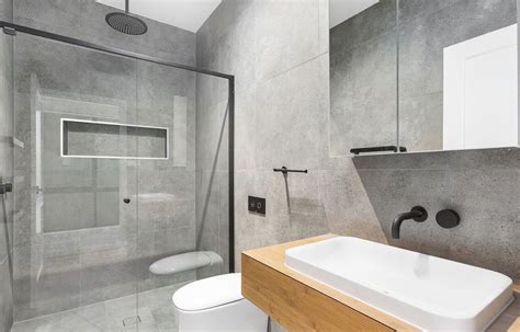 GET THE INDUSTRIAL LOOK! WITH A POLISHED CONCRETE TILE! | Concrete bathroom, Concrete tiles ...