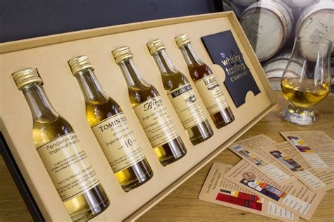 personalised five bottle whisky gift set by whisky tasting company | notonthehighstreet.com