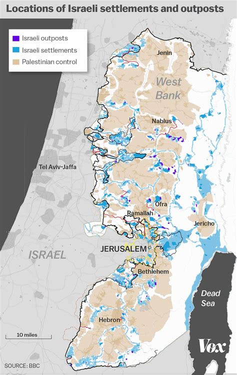 The growth of Israeli settlements, explained in 5 charts - Vox