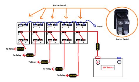 Craftism: 12v Illuminated Rocker Switch Wiring Diagram