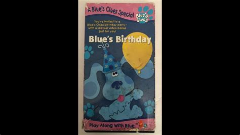 √70以上 blue's clues cafe blue vhs closing 101216 - Blogjpmbaher6w7