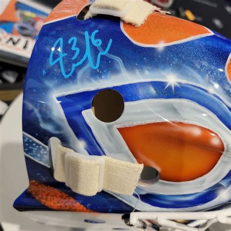 New Arrival: Jack Campbell Signed Goalie Mask 2022-23 Edmonton ...