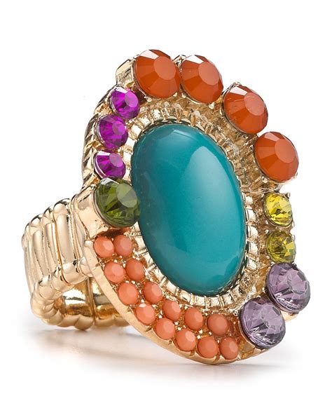 Aqua Oval Ring | Bloomingdale's