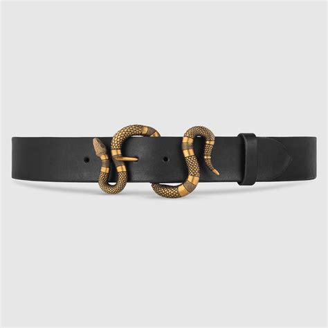 Leather belt with snake buckle | Ceinture cuir, Ceinture cuir homme, Ceinture pour femme