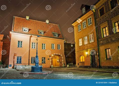 Old Town at night. stock photo. Image of international - 33181504