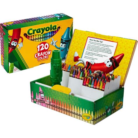 Crayola 120 Crayons - Assorted - 120 / Box