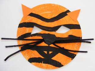 Tiger Mask For Kids To Make