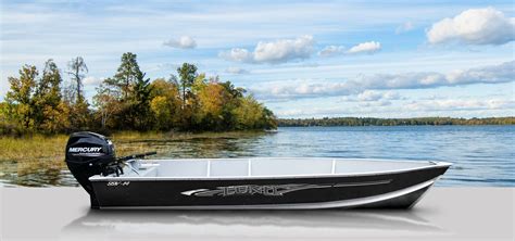 The Lund SSV-14 aluminum camp walleye fishing boat is known as a safe, trustworthy and stable ...