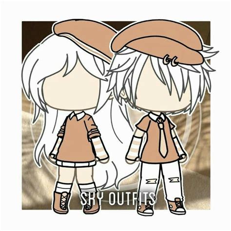 Twin Outfit Ideas Gacha Life