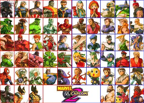 Marvel Vs Capcom Characters [Character Select] by NorthernCross12 ...