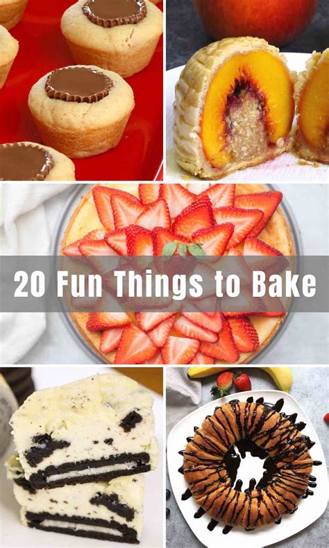 20 Fun Things to Bake (What to Bake When You’re Bored) - IzzyCooking