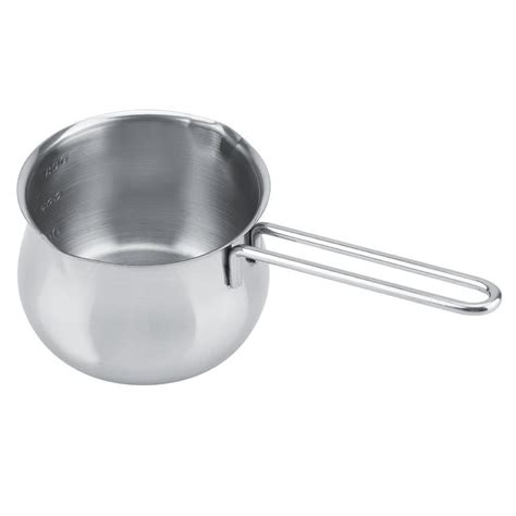 Tebru Butter Melting Pot, Stainless Steel Butter Pot,Stainless Steel Milk Pot Butter Chocolate ...