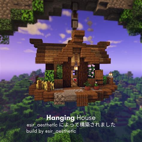 I made a hanging house : Minecraftbuilds