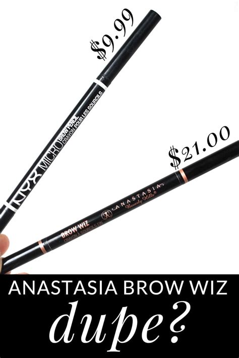 Anastasia Brow Wiz Dupe | NYX Micro Brow | Beauty