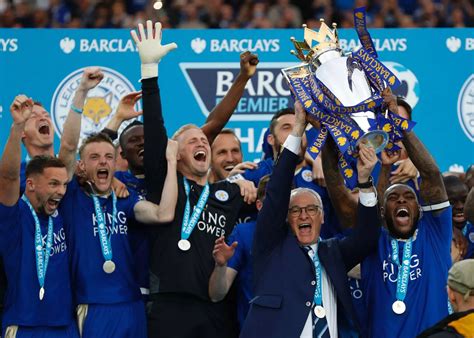 Leicester City: Premier League Trophy Presentation - Mirror Online