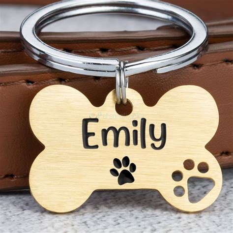 Personalized Pet dog name ID Tag | PersonalLucky.com