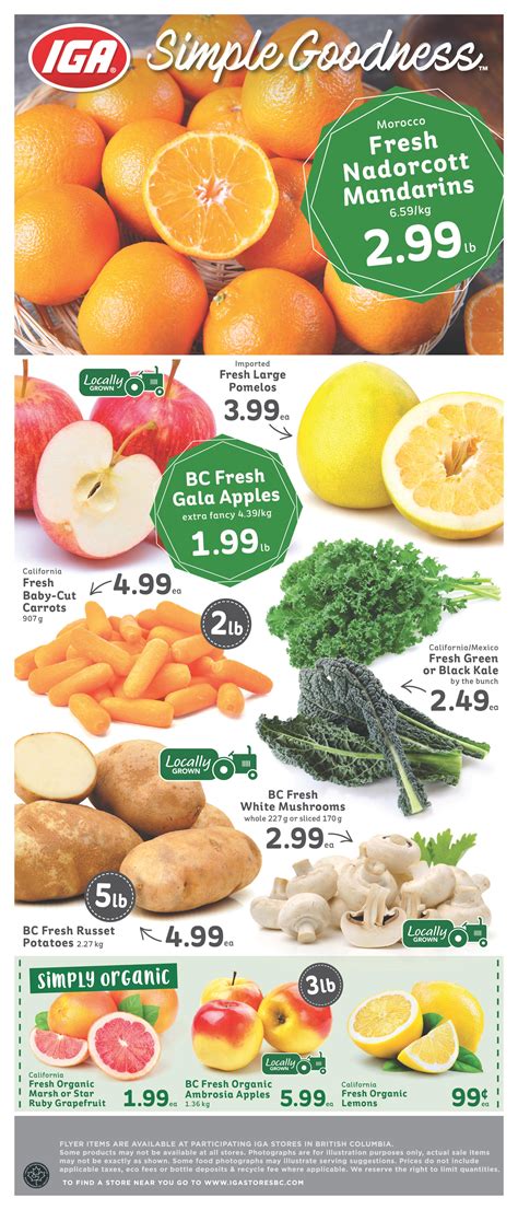 IGA Stores of BC Flyer January 26 to February 1