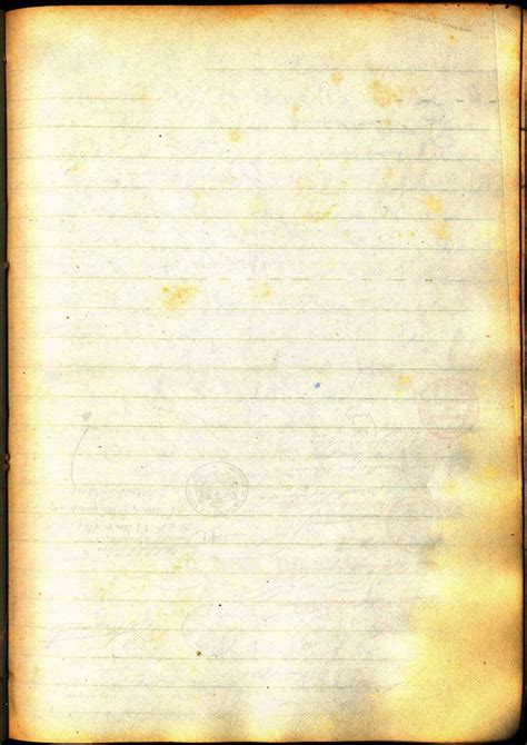 Blank Old Diary Page