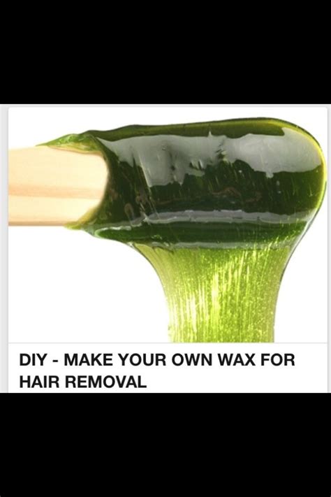 DIY-make Your Own Wax For Hair Removal | Trusper