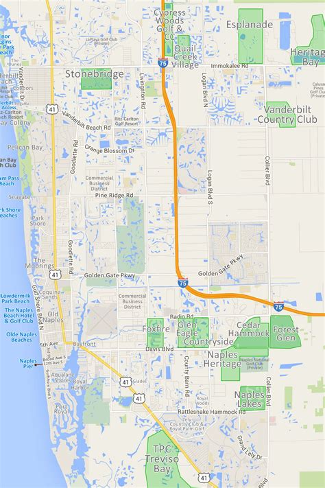 Map Bundled Of Florida Golf Courses 7 | Globalsupportinitiative ...