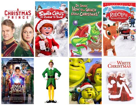 25 Best Family Christmas Movies Checklist Printable