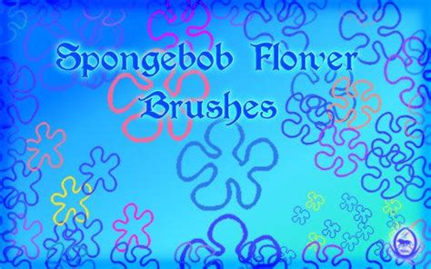 Spongebob Flowers Brushes by Sylvani on DeviantArt