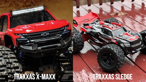 Traxxas Sledge VS X-Maxx. Which One Is Better For You? - Traxxas Cars Reviews