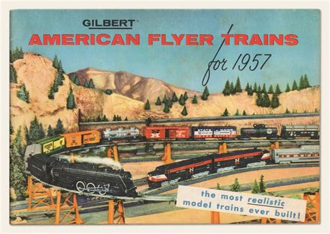 1957 Gilbert American Flyer Trains Catalog | Model trains, Train, Toy train