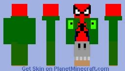 Peter.B.Parker Spider man Minecraft Skin