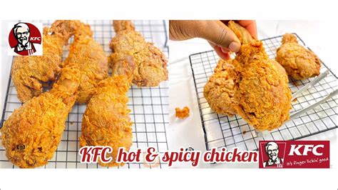 KFC Style Hot And Spicy Chicken|Crispy KFC Fried Chicken|How To Make KFC Spicy Chicken - YouTube