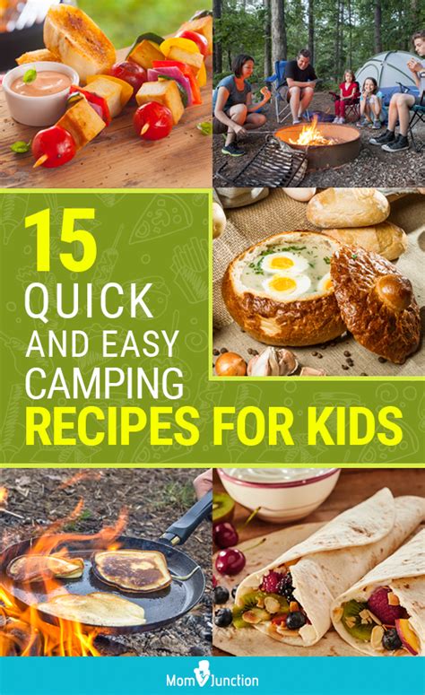 15 Quick And Easy Camping Recipes For Kids