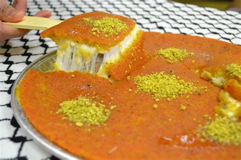 Knafeh Tray made to order in 20 minutes 16″ - Knafeh Cafe