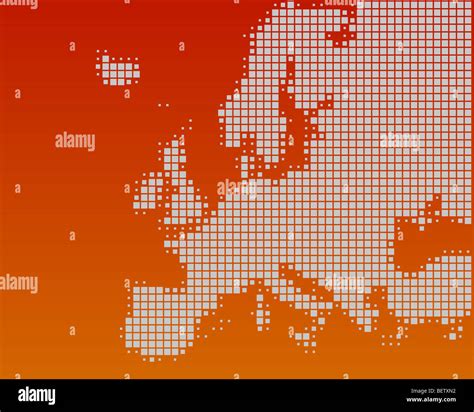 Map of europe hi-res stock photography and images - Alamy