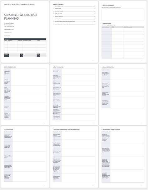 Free Workforce Planning Templates | Smartsheet