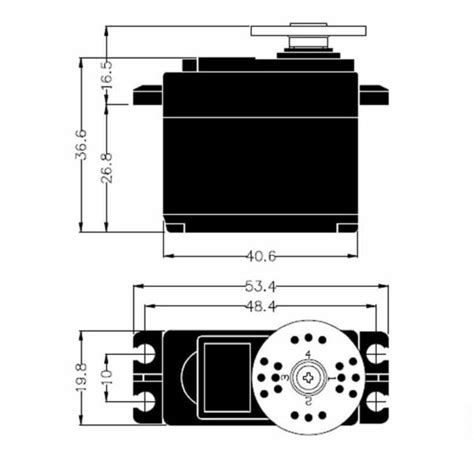 Hitec HS-422 Deluxe Standard Servo – Mr MPX Hobbies