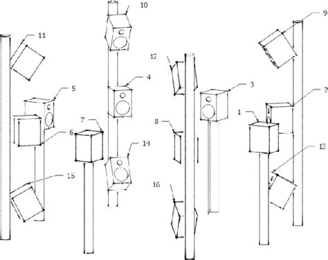 The loudspeaker setup contains 16 loudspeakers. Eight loudspeakers are... | Download Scientific ...