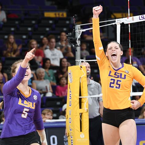 Pin by India mitchell on Lsu college | Lsu, Lsu college, Volleyball