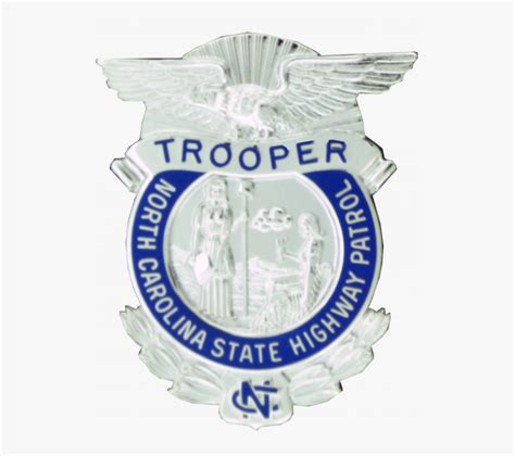 North Carolina State Highway Patrol Badge, HD Png Download - kindpng