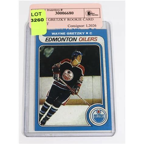 WAYNE GRETZKY ROOKIE CARD REPRINT