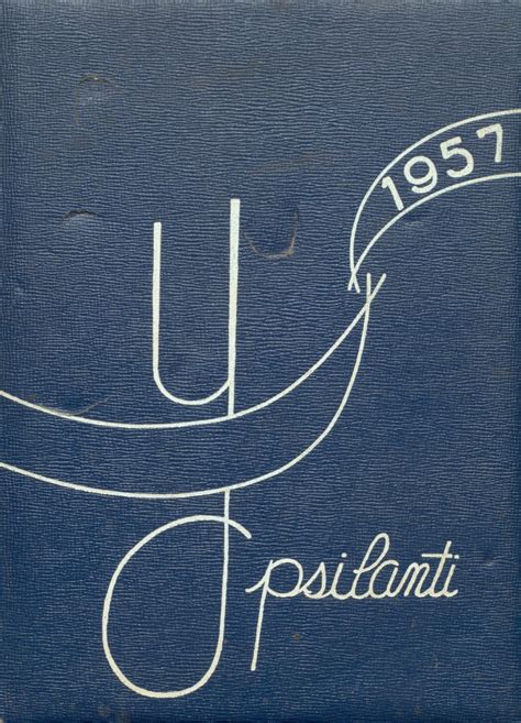 1957 yearbook from Ypsilanti High School from Ypsilanti, Michigan for sale