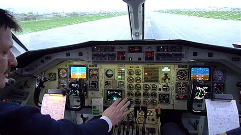 [HD] Saab 340 cockpit view takes off from Sarajevo [HD] - YouTube