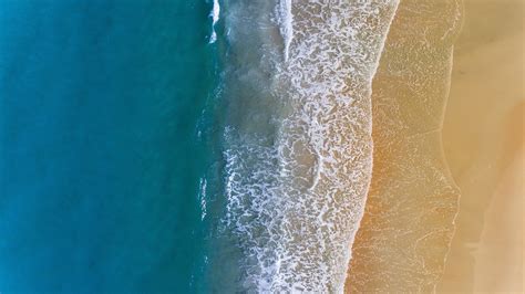 nature, Water, Beach, Aerial view, Sea Wallpapers HD / Desktop and Mobile Backgrounds