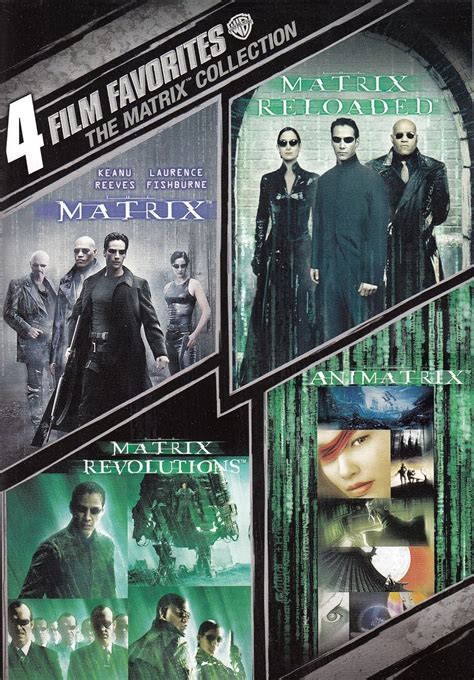 Matrix Collection: 4 Film Favorites 2pc / Ws DVD Region 1 NTSC US ...