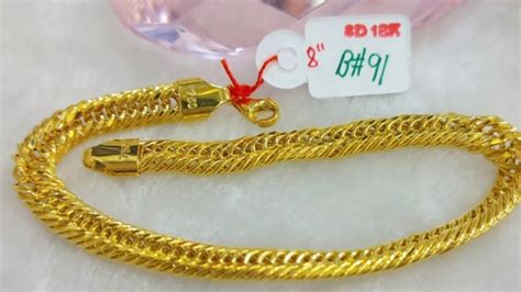 18K SAUDI GOLD BRACELET PAWNABLE 💯 FORSALE - YouTube